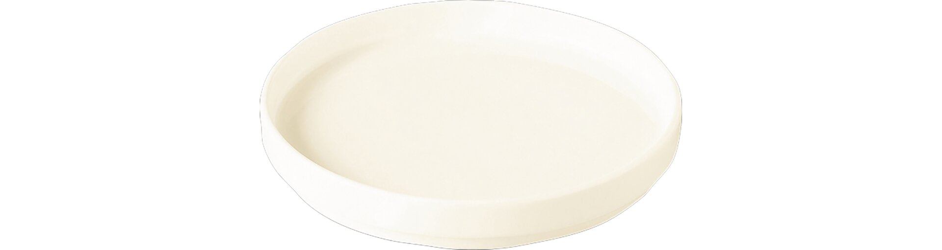Nordic, Teller flach ohne Rand ø 198 mm creme auch als Deckel für Teller tief NODP20