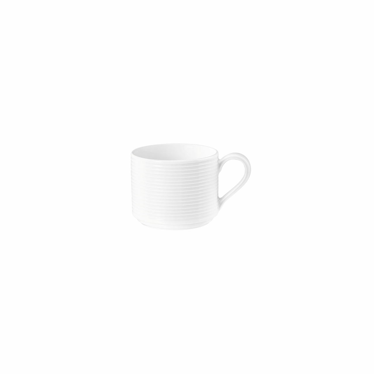 Blues, Milchkaffeetasse ø 83 mm / 0,26 l weiß uni