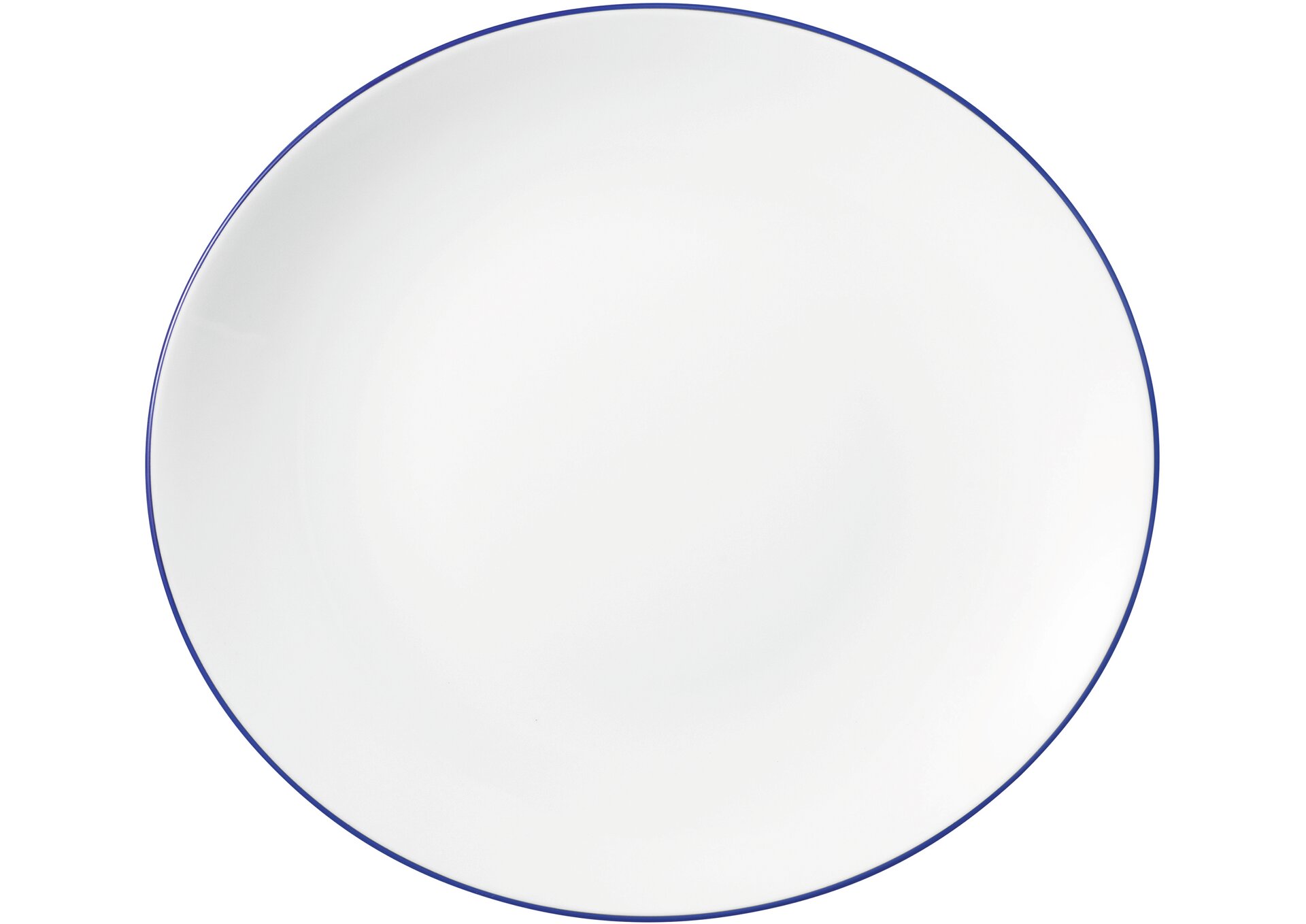 Modern Life, Speiseteller oval 302 x 277 mm Blue Line