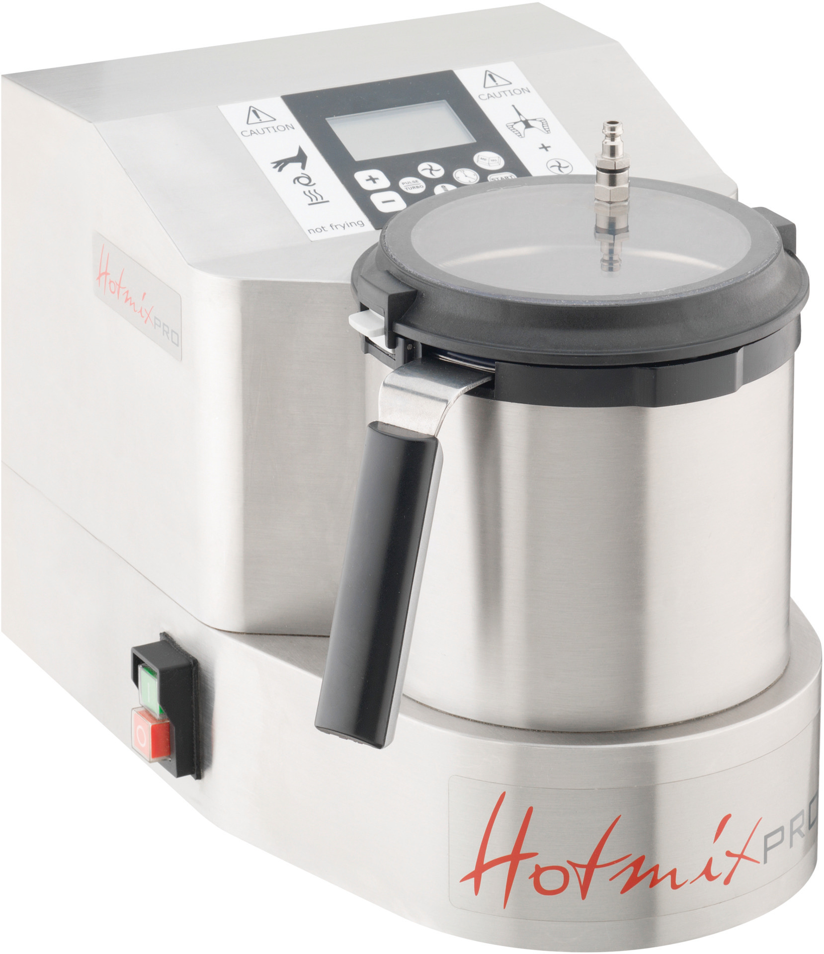 Thermischer Mixer, 2 l Behälter, 16000 U/min.,190°C, mit Vakuumfunktion