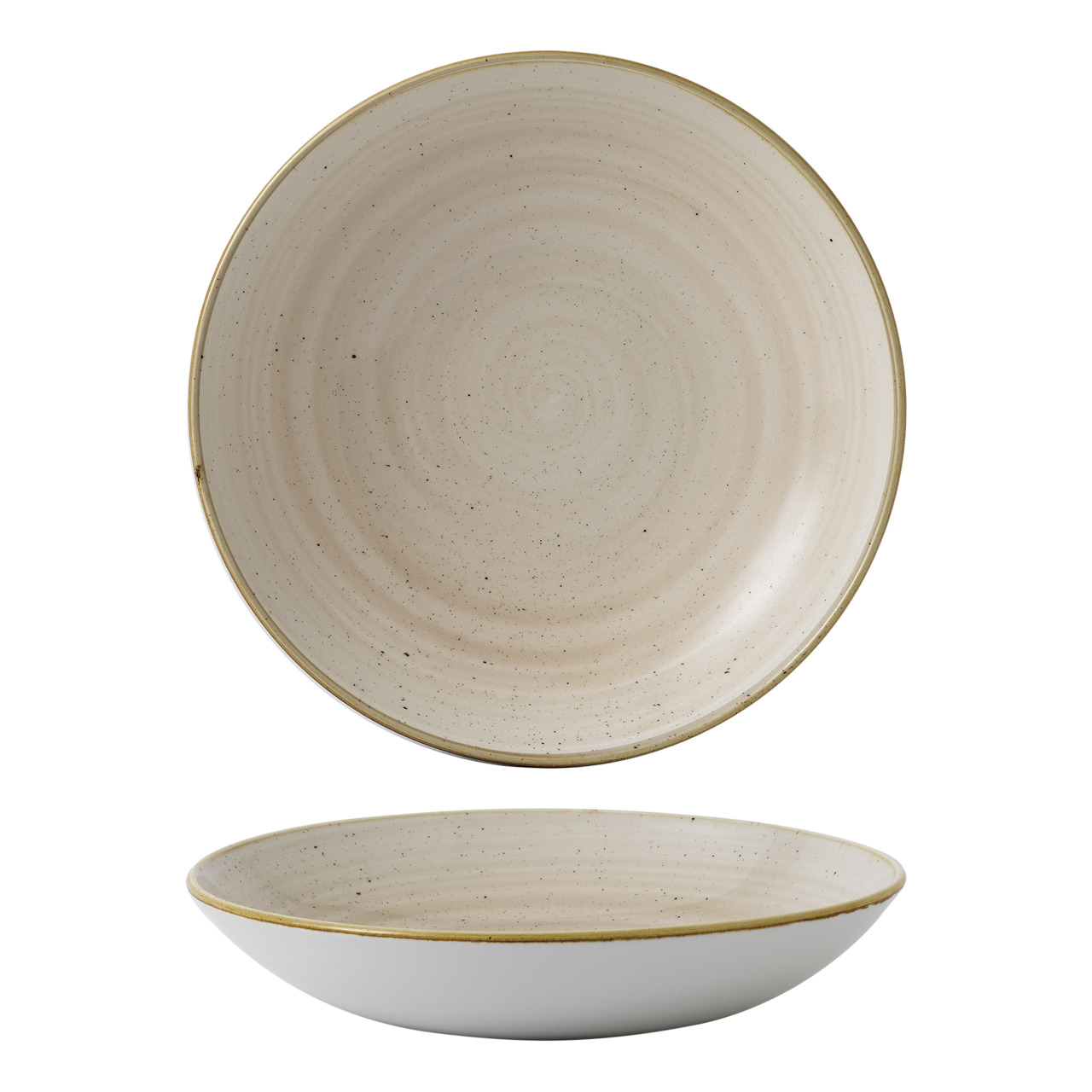 Stonecast, Bowl Coupe Evolve ø 248 mm / 1,14 l Nutmeg Cream