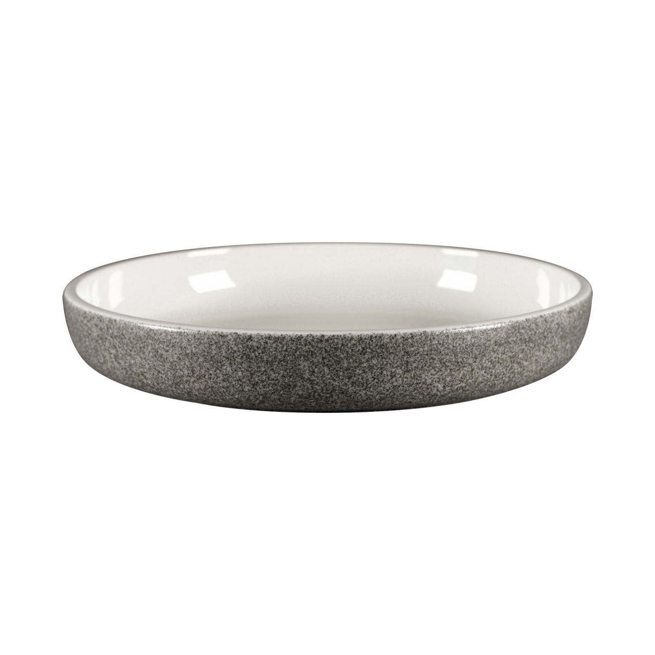 Ease, Teller tief rund ø 258 mm / 1,51 l dual grey