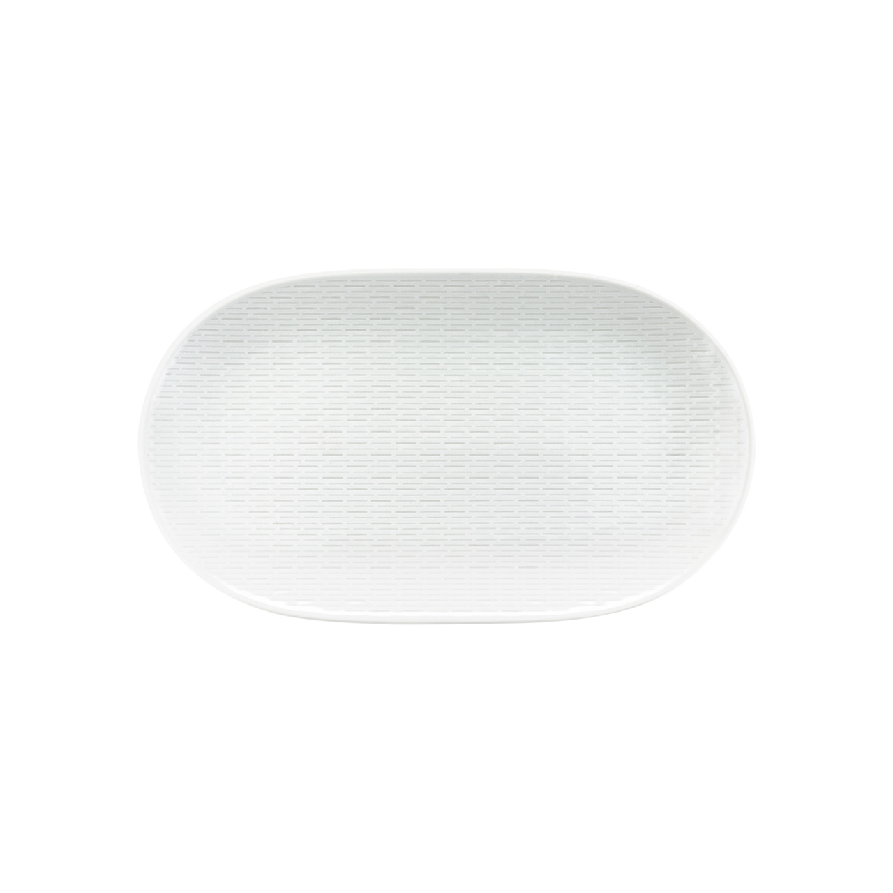 Scope Linea, Coupplatte oval 325 x 188 mm / Relief