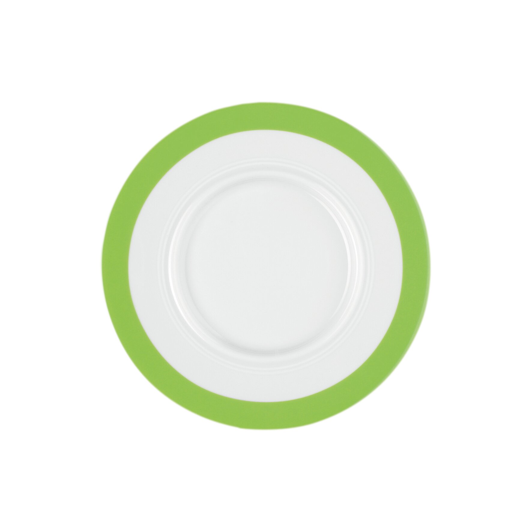 Vitalis, Untertasse 162 x 156 mm grünes Band