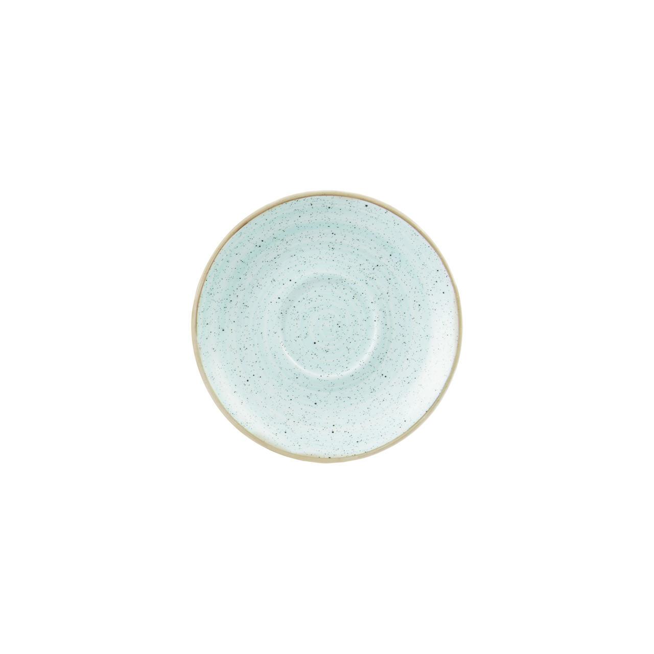 Stonecast, Cappuccino-Untertasse ø 156 mm Duck Egg Blue