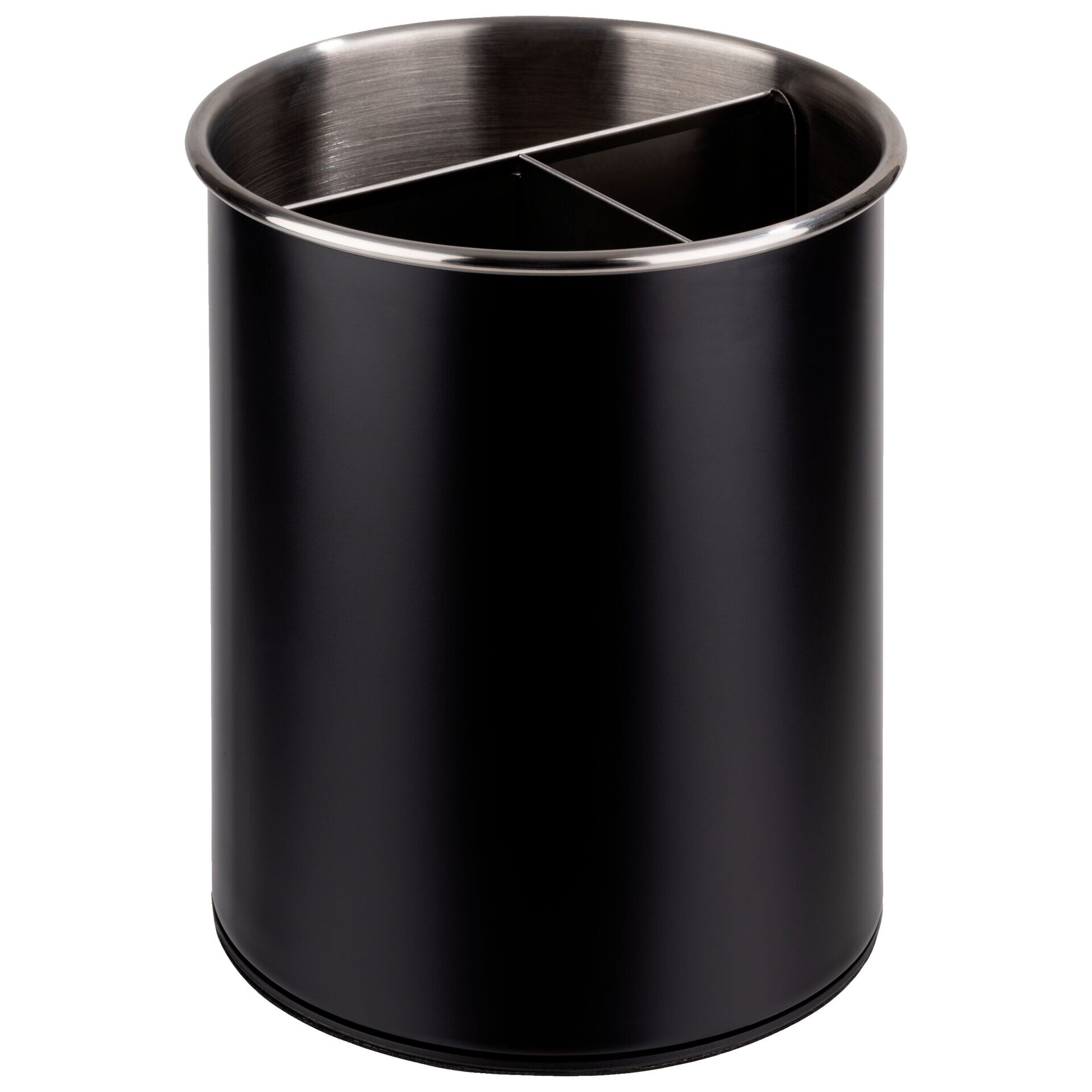 Besteckbehälter, drehbar, Ø 13cm, Edelstahl