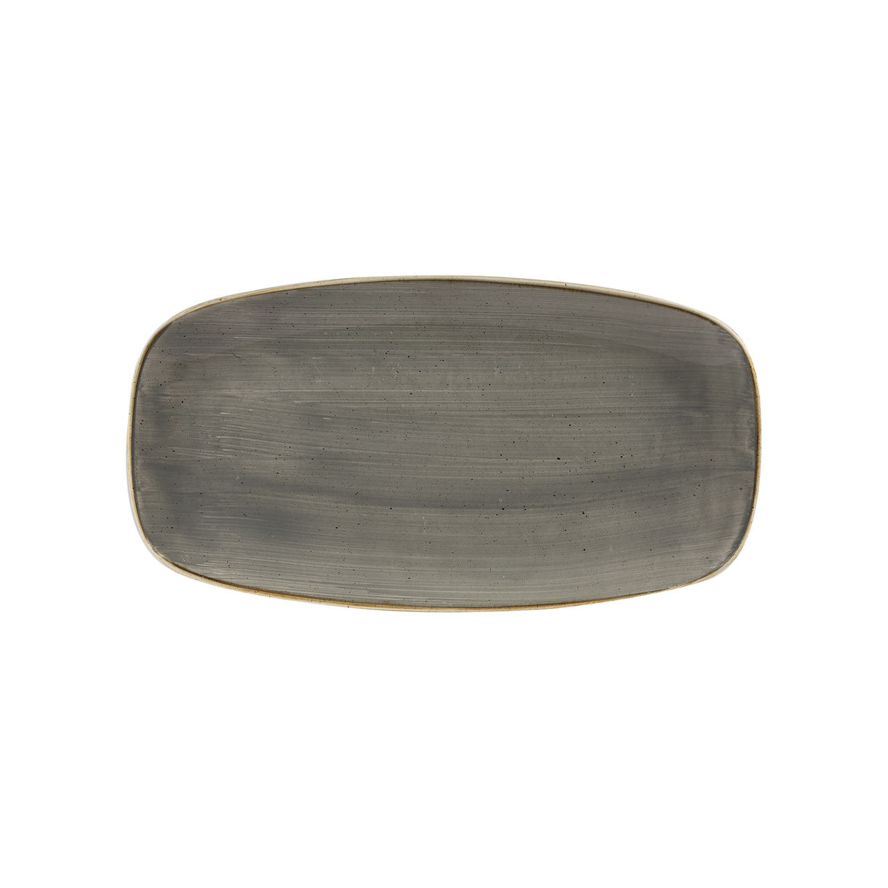 Stonecast, Teller Chefs rechteckig 269 x 127 mm Peppercorn Grey