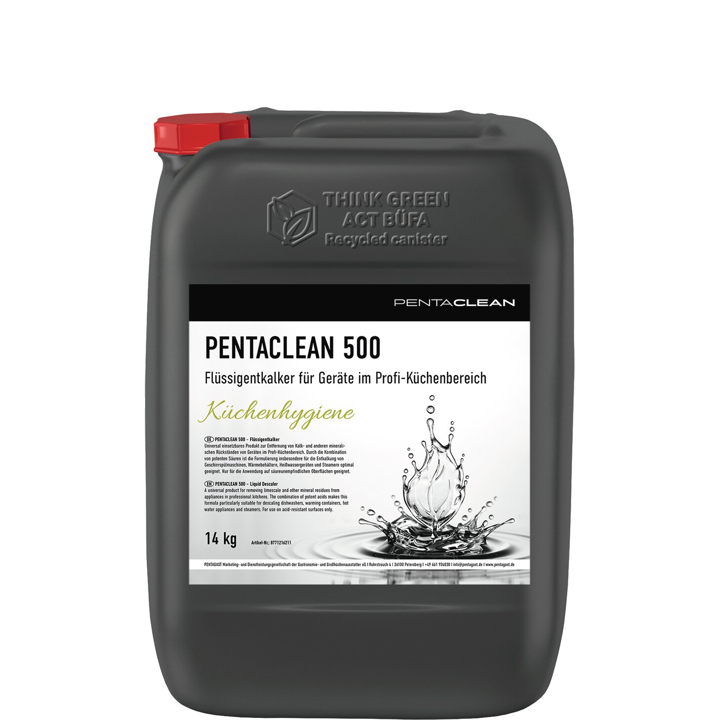 Flüssigentkalker PENTACLEAN 500 / 14,00 kg