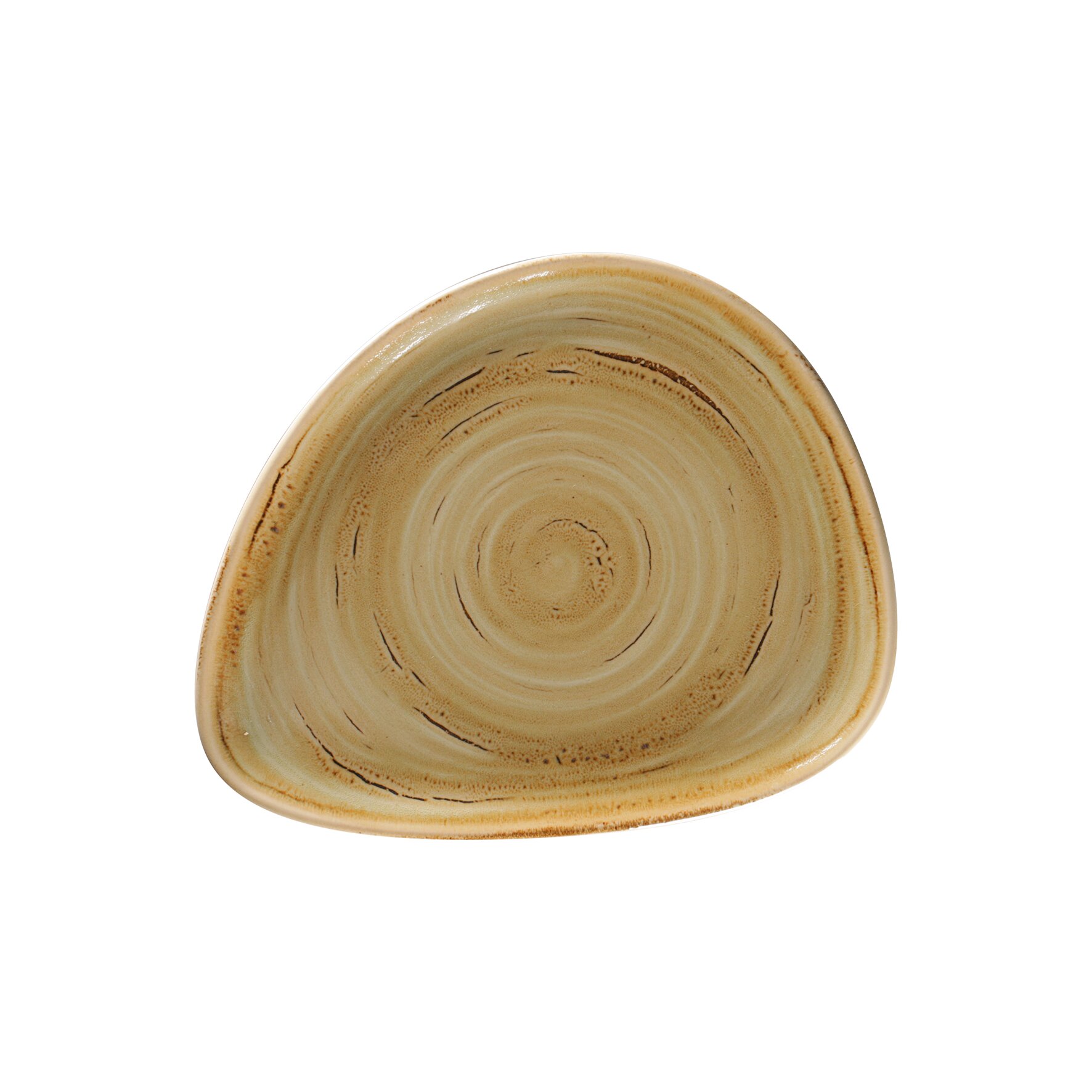 Spot, Teller flach organisch 240 x 194 mm garnet beige