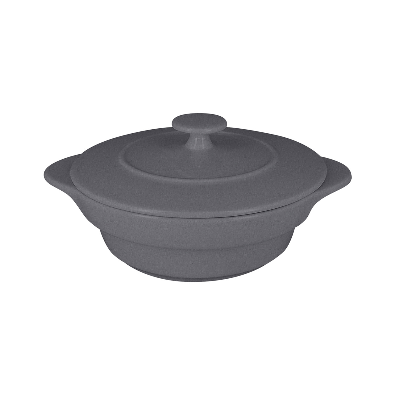 Chef's Fusion, Cocotte rund mit Deckel ø 160 mm / 0,47 l stone