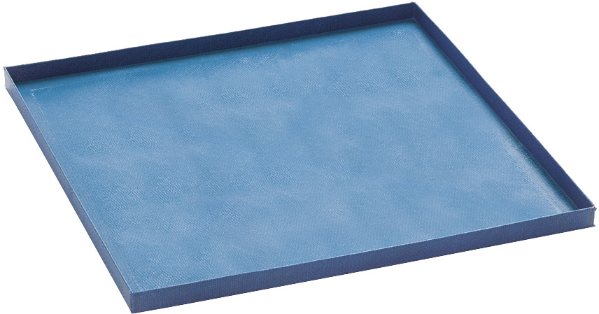 Korb ungelocht 279 x 279 mm blau