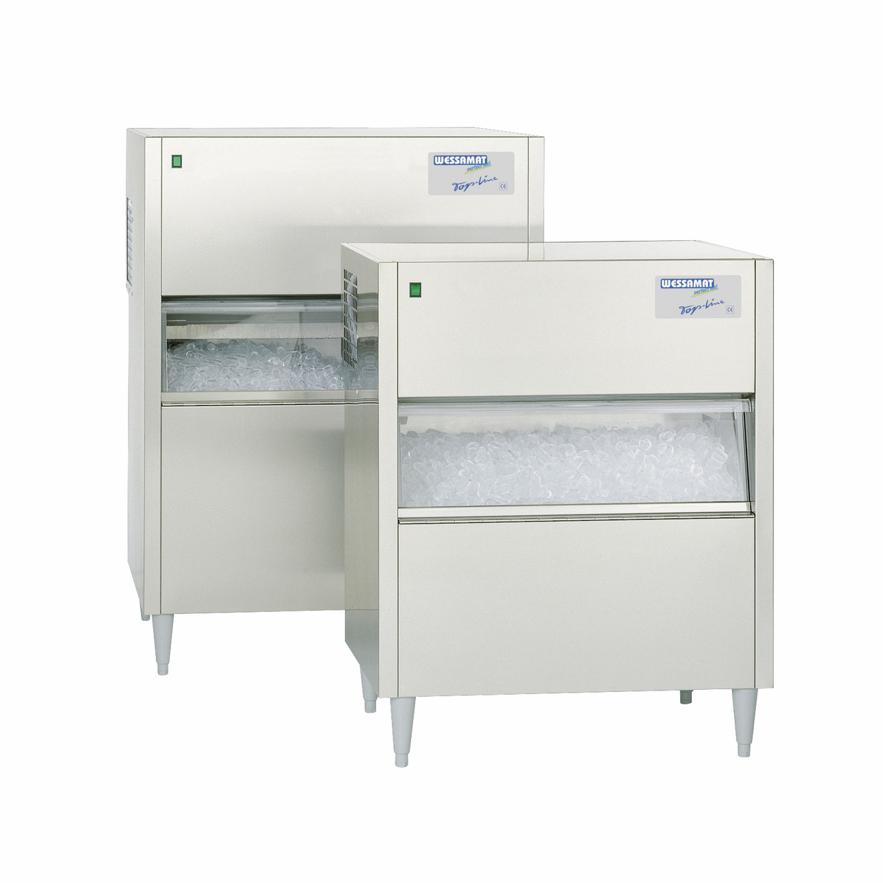 Eiswürfelbereiter W 121 L / 126,00 kg/24 h / 80,00 kg Vorrat / Luftkühlung