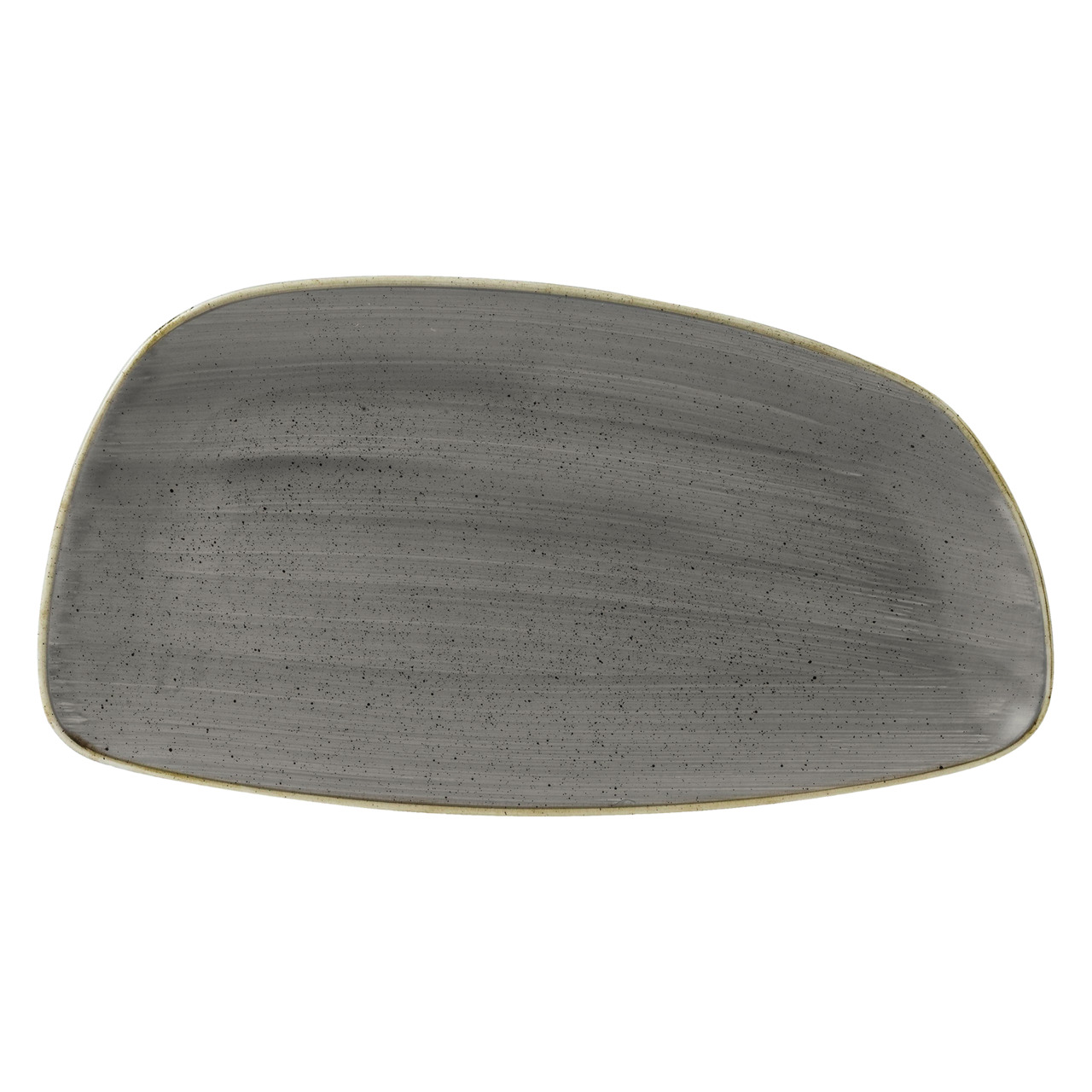 Stonecast, Teller Chefs Geo 350 x 185 mm Peppercorn Grey