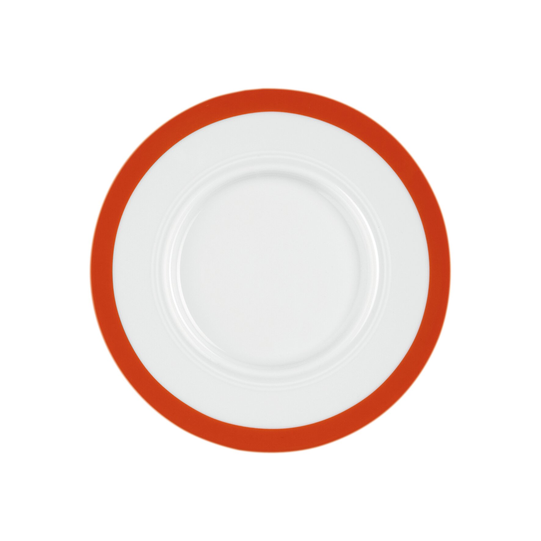 Vitalis, Suppen-Untertasse 175 x 160 mm rotes Band