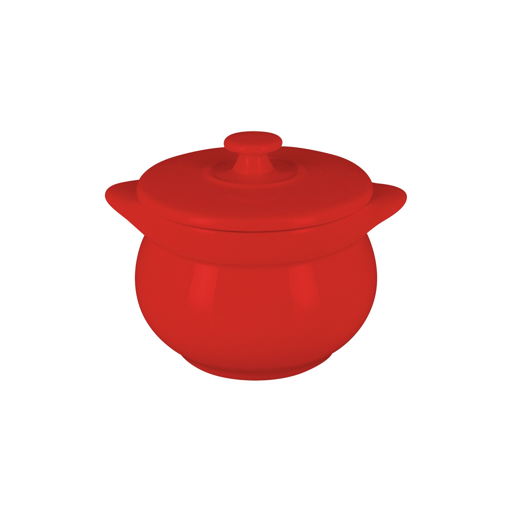 Chef's Fusion, Suppenterrine rund + Deckel ø 108 mm / 0,50 l ember