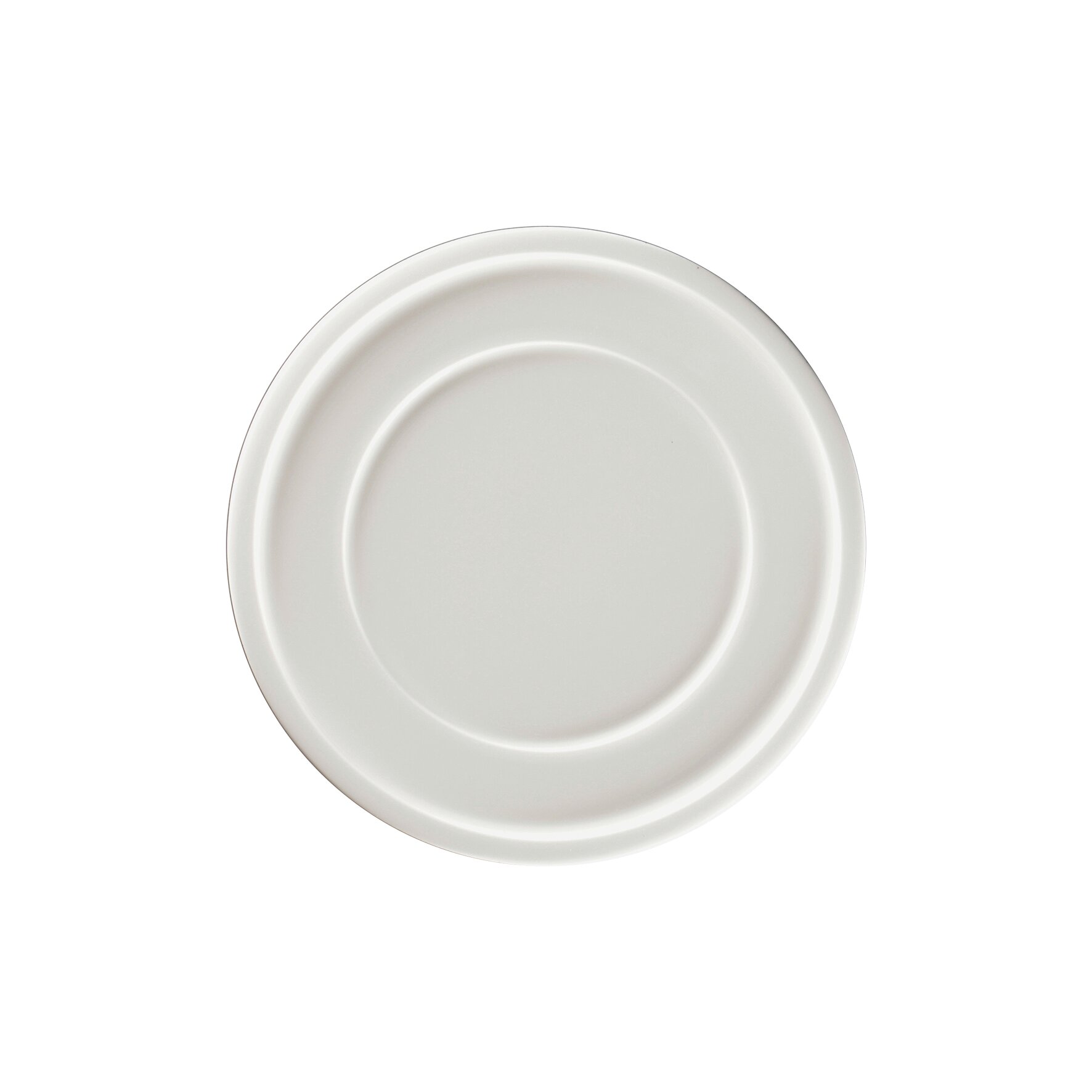 Ease, Teller flach mit Rand ø 237 mm weiß