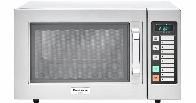 Panasonic-Mikrowelle NE 1037 1000 W 22 l mit Tastenfeld 510 x 360 x 306 mm