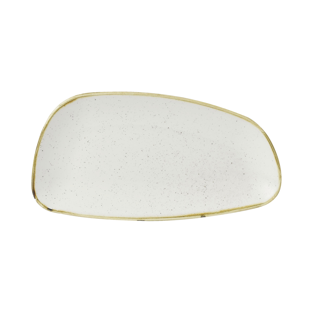 Stonecast, Teller Chefs Geo 300 x 155 mm Barley White