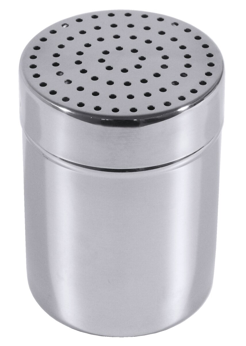 Gewürzdose / Streuer 0,30 l mit 2 mm Lochung / hochglänzend