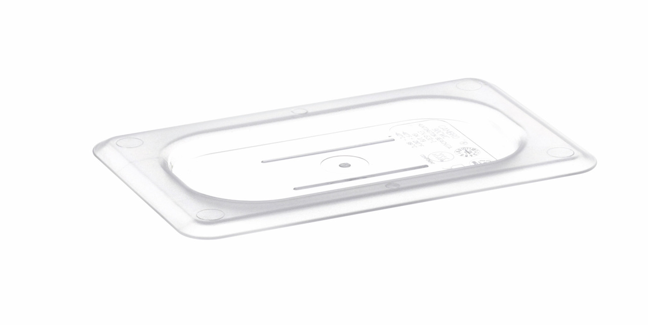 GN-Deckel, GN 1/9, 176 x 108 mm, ohne Griff, Polycarbonat transparent