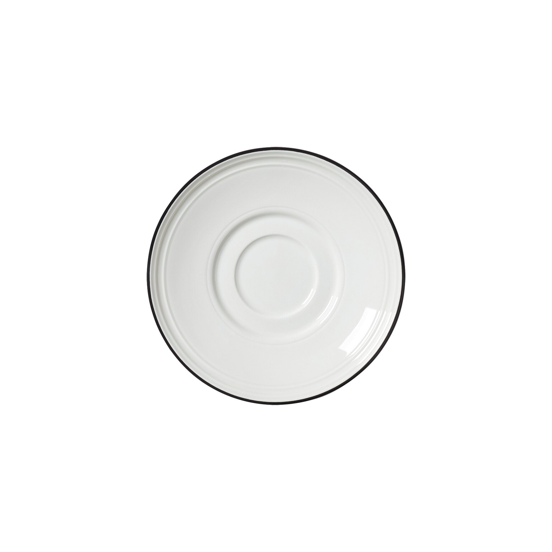 Bead Band Black, Untertasse ø 155 mm