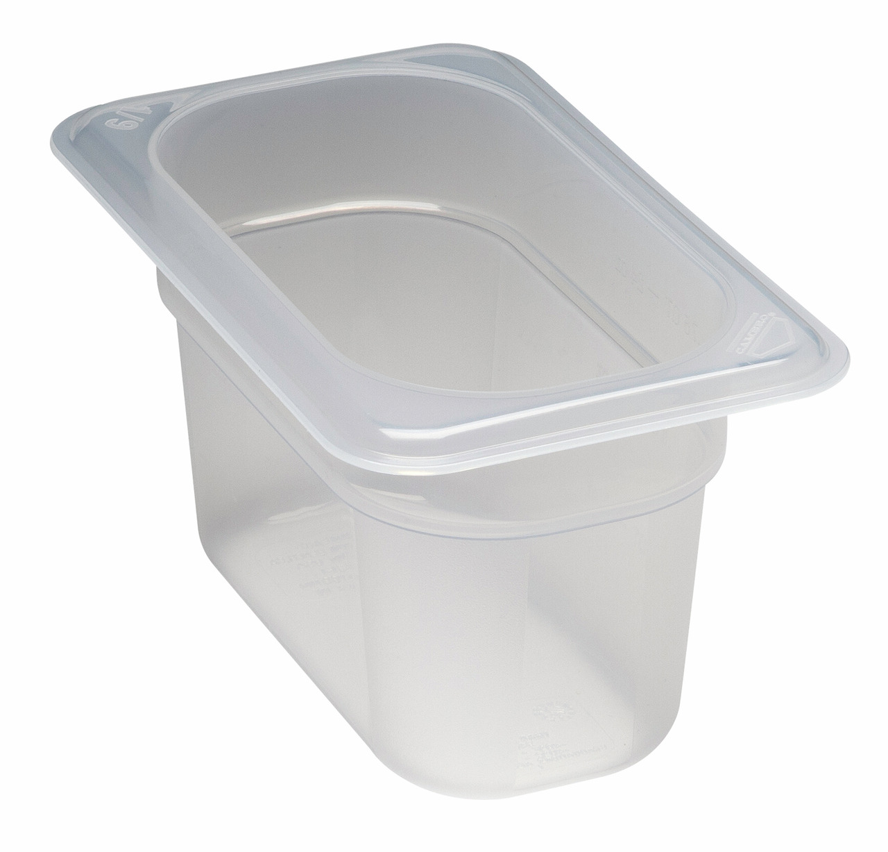 Frischhaltebox, GN 1/9, 176 x 108 x 100 mm, Polypropylen transparent