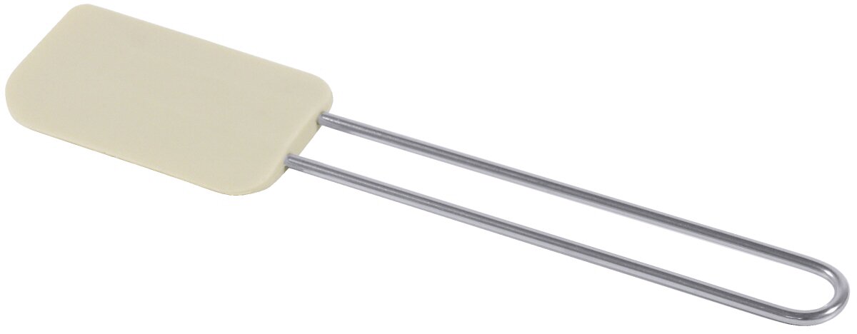 Teigspatel 320 mm hitzeresistent bis +110°C / Griff Edelstahl 18/10