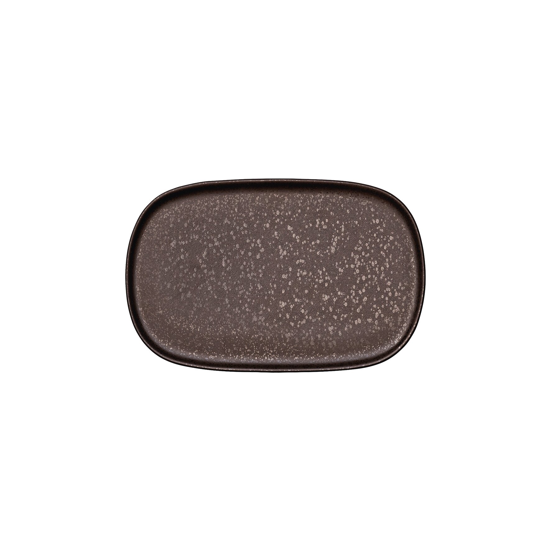 Nivo Mokka, Coupe-Platte flach 170 x 110 mm braun 